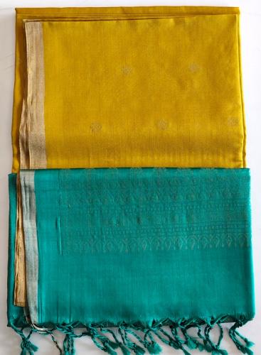 SOFT SILK SAREE WITH BLOUSE
